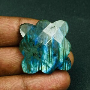 Natural Labradorite Clouds Shape, Faceted Flashy Labradorite Cloud Shape Beads, Carved Cloud