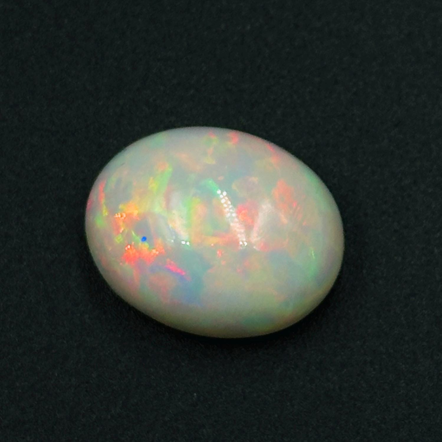Ethiopian Opal Cabochon - Natural Welo Opal Gemstone For Making Jewelry, healing Cabochon (20x16x10mm) And 13.40 Cts