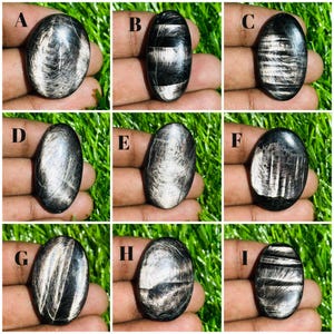 Hypersthene Cabochon, Amazing Quality Hypersthene Gemstone Use For Jewelry Making, Hand Polished Cabs