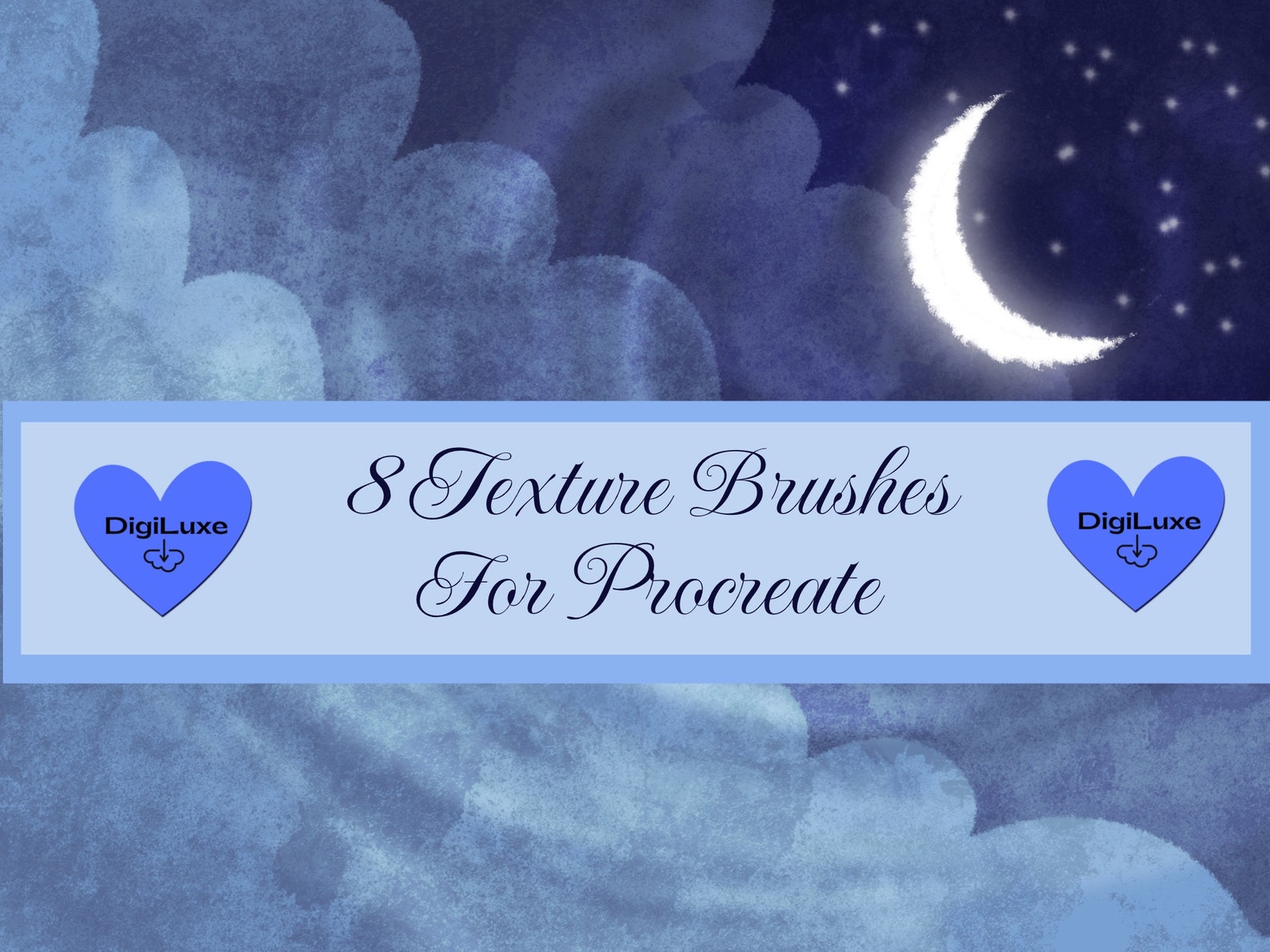 Texture Brushes for Procreate Canvas Texture Brush Overlay Etsy