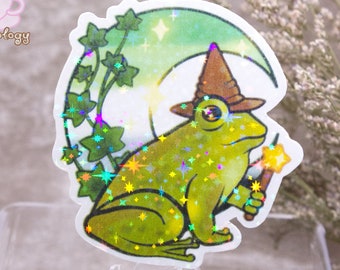 Waterproof Frog Sticker, Aromantic Pride, Aro Pride Flag