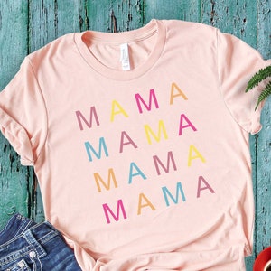 Mothers Day Shirt, Mom TShirts, Mama Shirt, Best Mom T-Shirt, Favorite Mom Shirts, Shirt For Mom