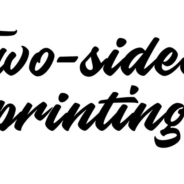 Double-Sided Printing