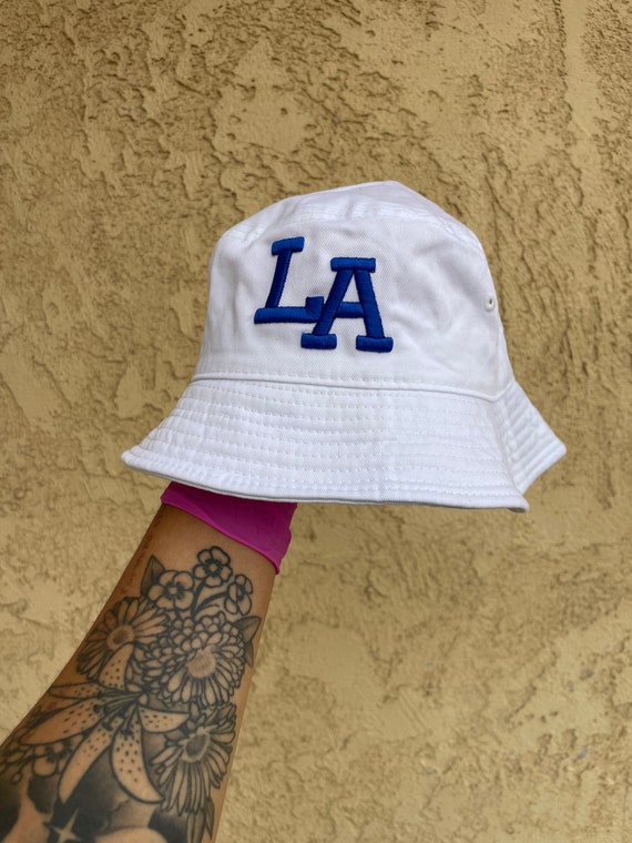 Los Angeles Dodgers Bucket Hat LA Bucket Hat Baseball Etsy
