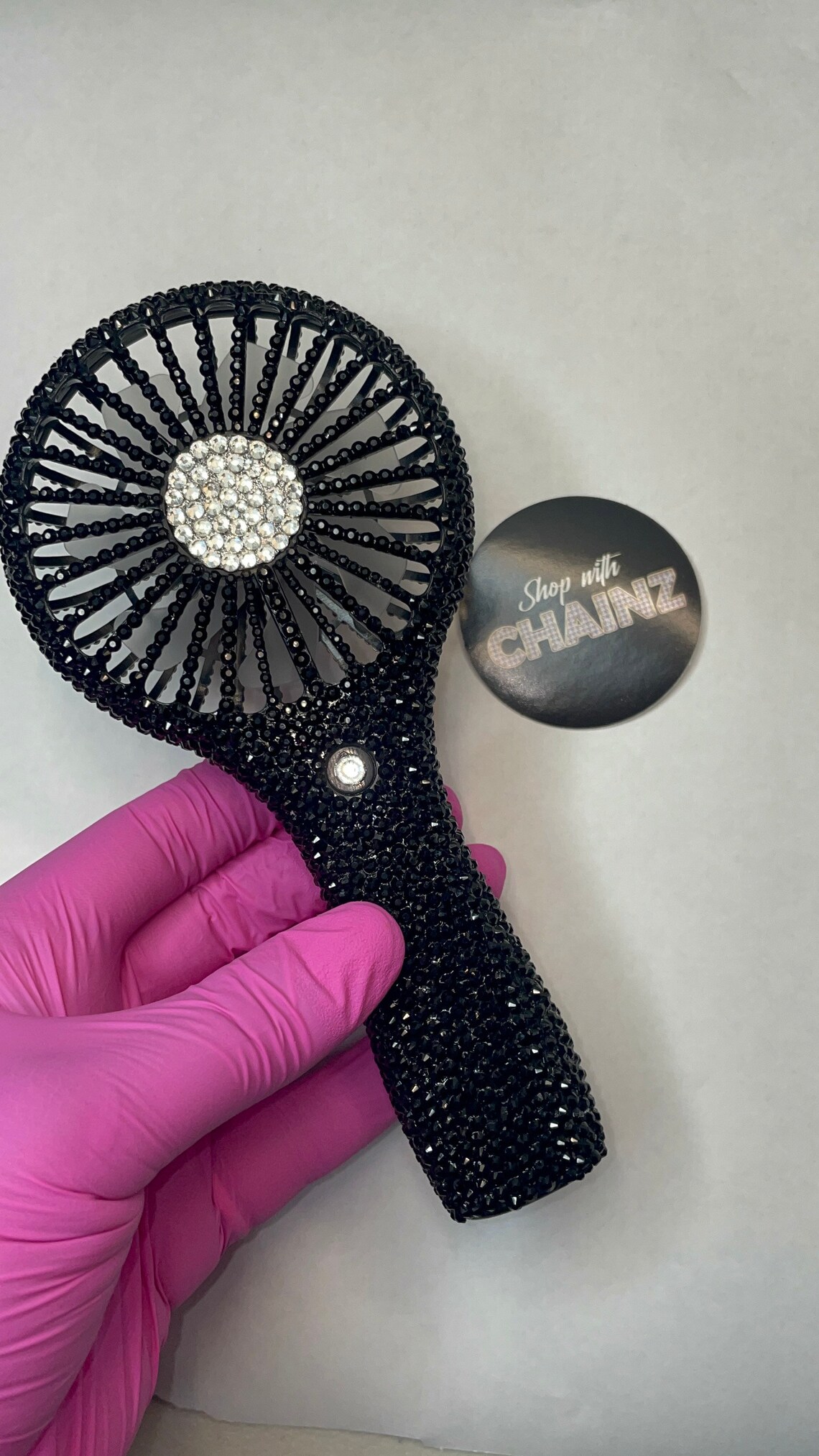 Bling Rechargeable High Quality Handheld Personal Fan Lash Etsy