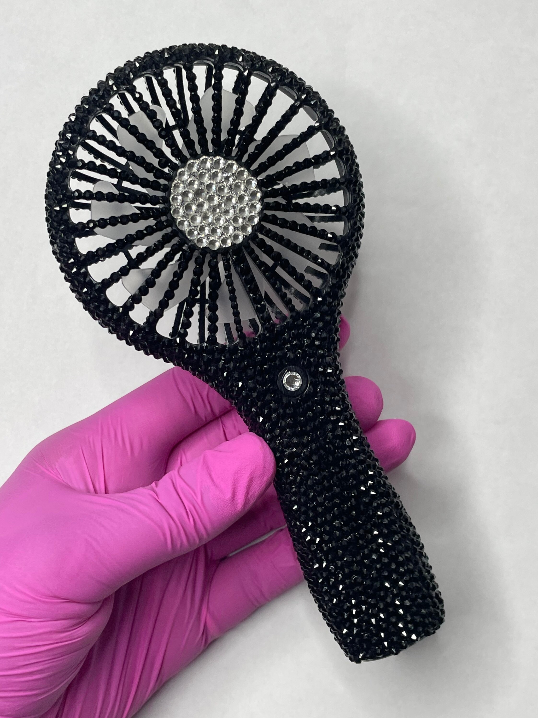 Bling Rechargeable High Quality Handheld Personal Fan Lash Etsy