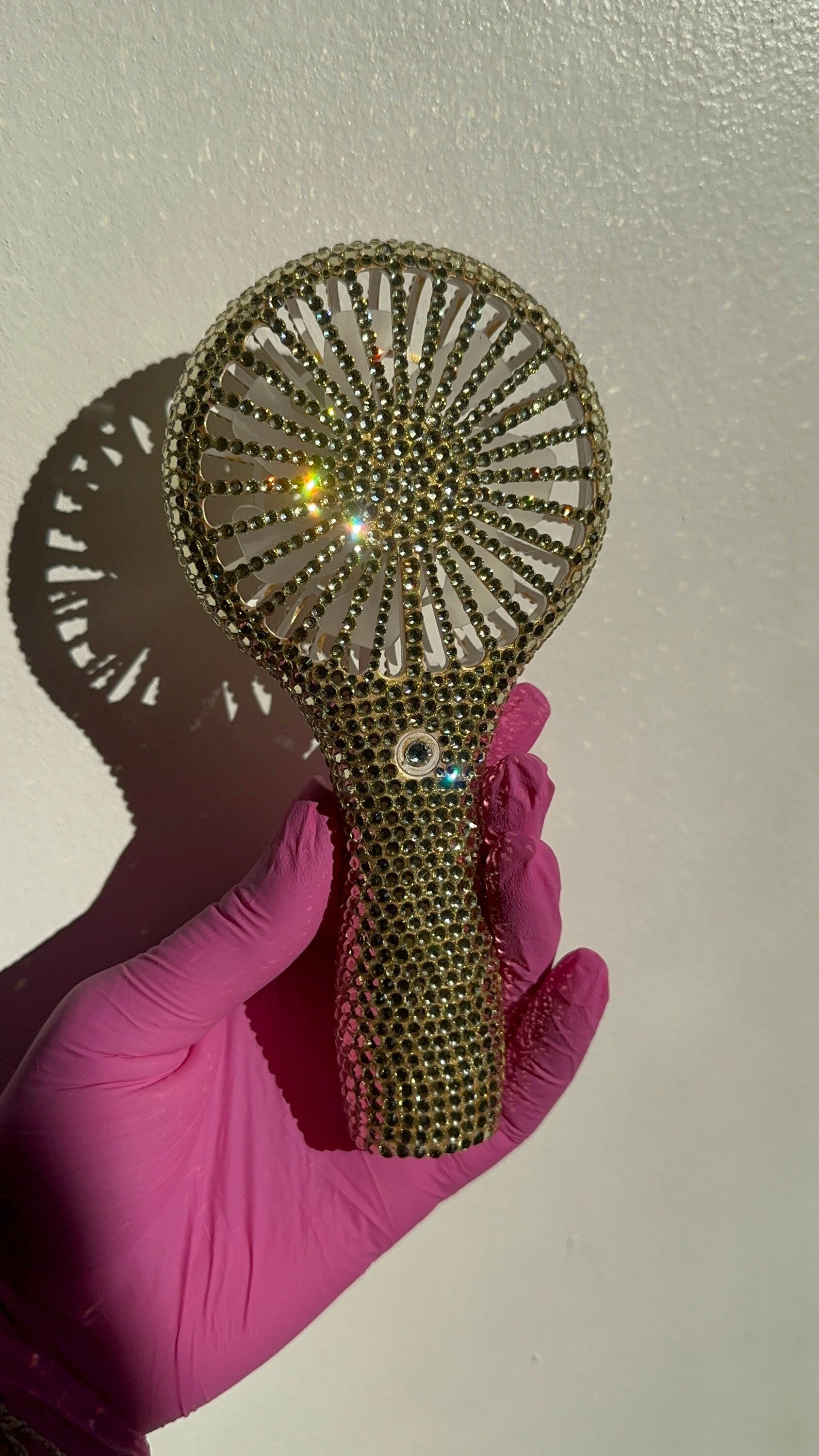 Bling Rechargeable High Quality Handheld Personal Fan Lash Etsy