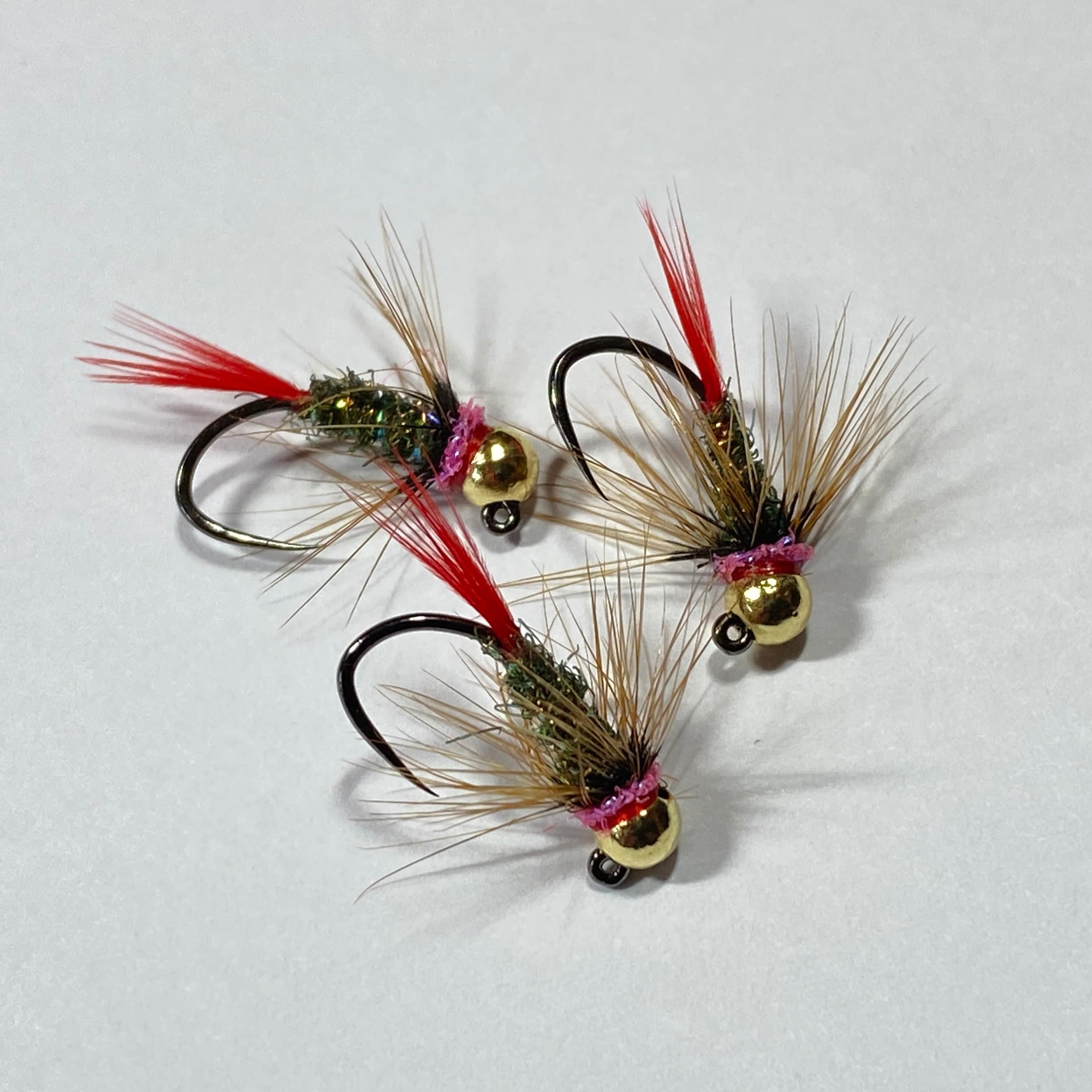 Red Dart Fly. One of the BEST Fly Fishing Flies. Great Euro Nymph 