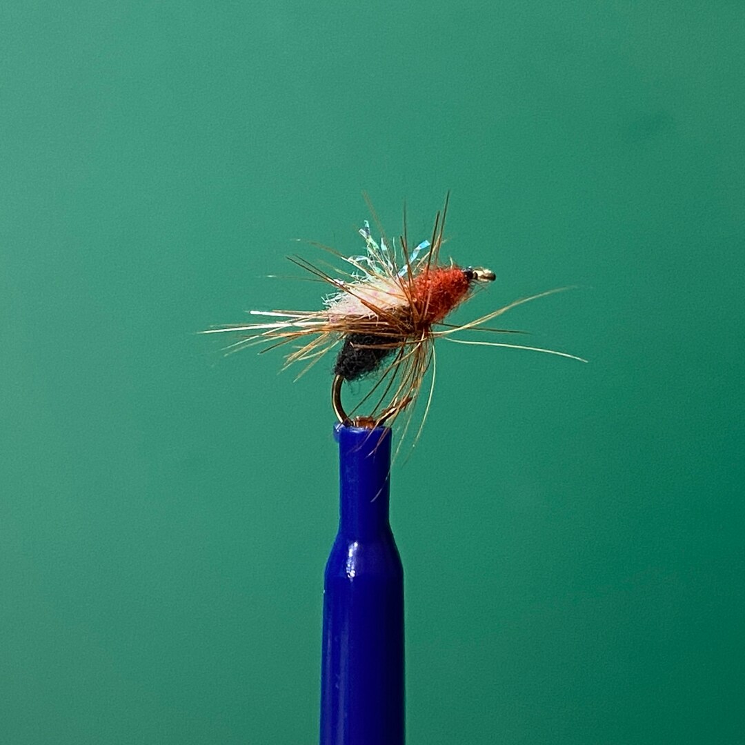 Drowned Ant Fly Fishing Fly: Euro Nymph, Size 16 Hand Tied Fly