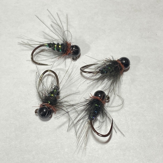 72 Mosche Orecchio Di Lepre FB – Scatola Per Pesca A Mosca Trota (Veterano USA)