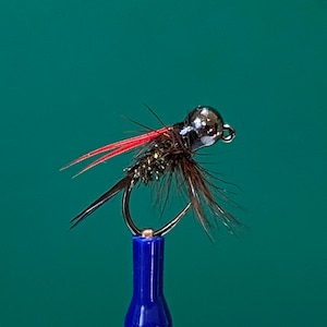 Prince Nymph! Midnight ..... Brand New Awesome Black & Red Colors! One of the Best Fly Fishing Flies on any River or Stream!