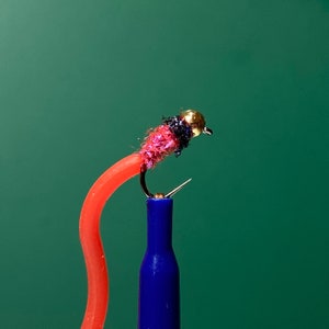 Squirmy Worm. Euro Squirmy. Tungsten Bead Squirmy Worm. One of the BEST Fly Fishing Flies. EURO STYLE!
