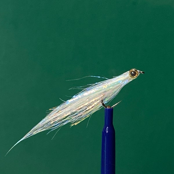 Micro Minnow! Awesome Bait Fish Attractor! One of the Best Fly Fishing Flies!