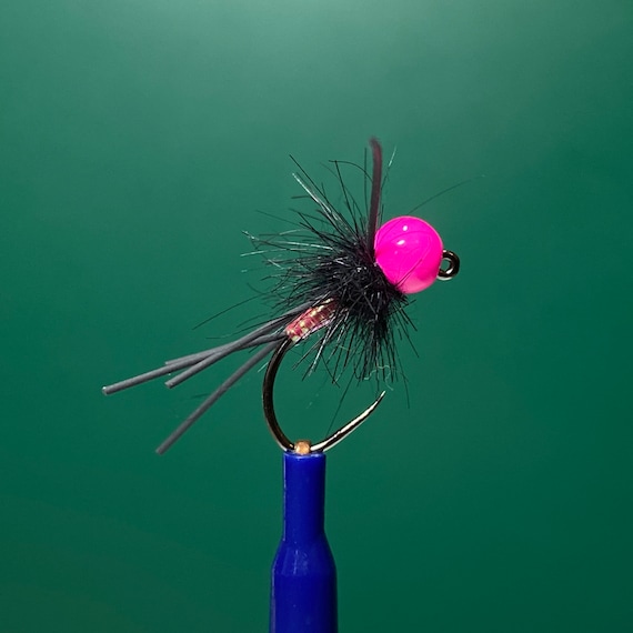 Hot Pink Stonefly. Awesome Fly Fishing Fly Great Euro Pattern. Great Gift  Idea 