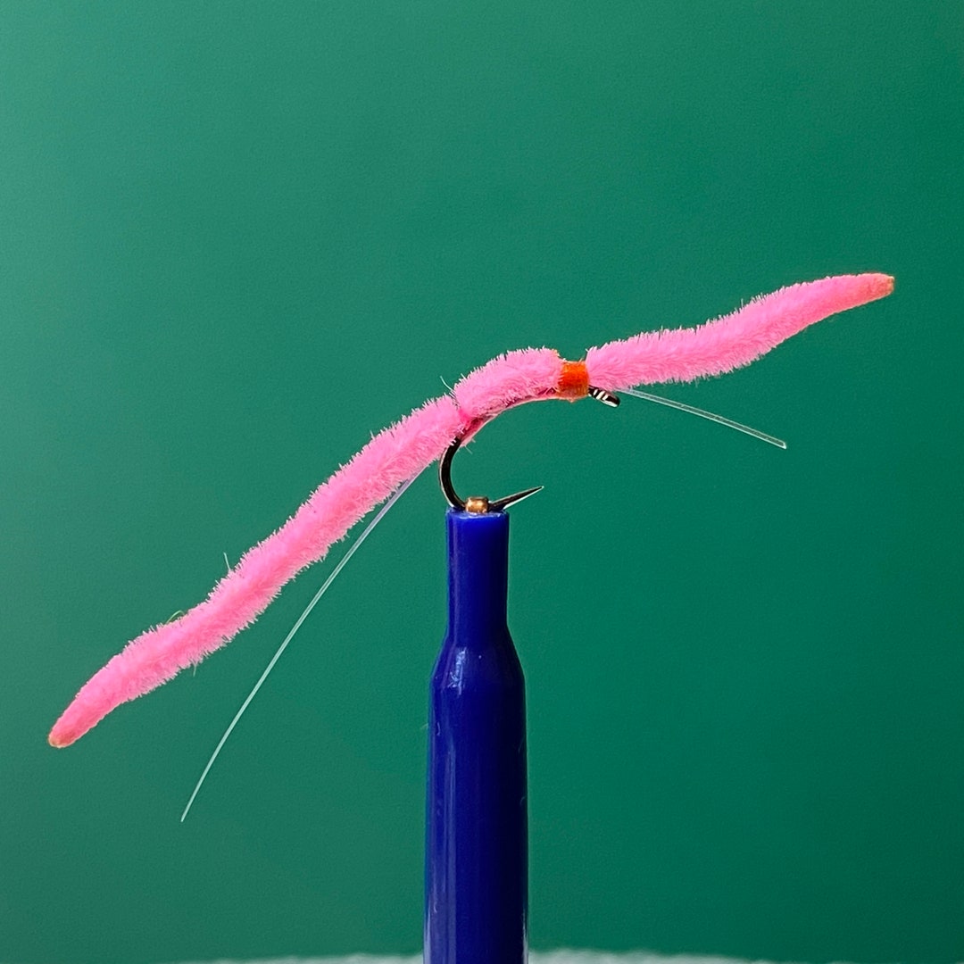 San Juan Worm. One of the BEST Fly Fishing Flies. Great Euro Nymph Etsy