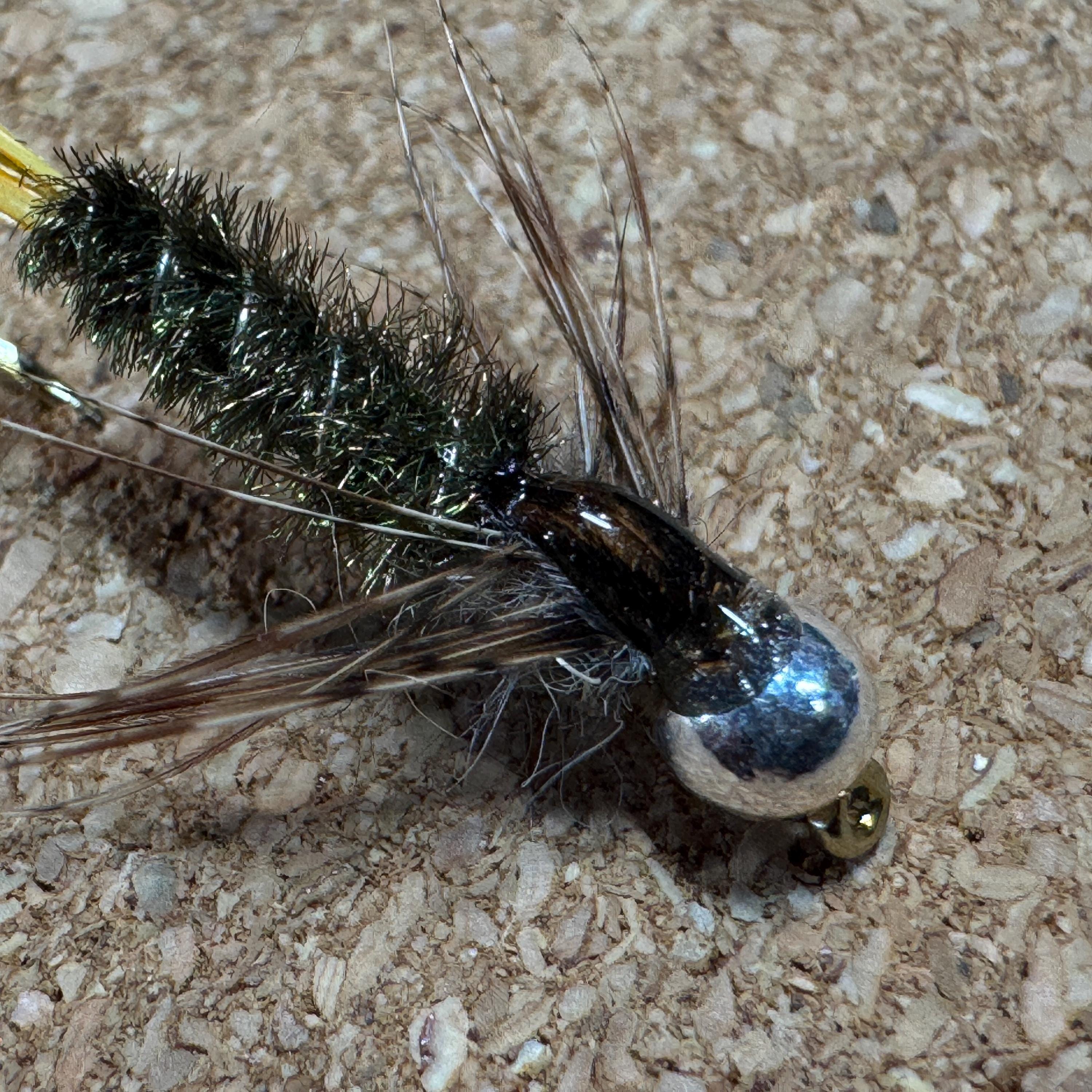 20 Incher Stone 20 Incher Stonefly! Super Heavy, Tungsten Bead. 1x Strong, Barbed. Fly ...