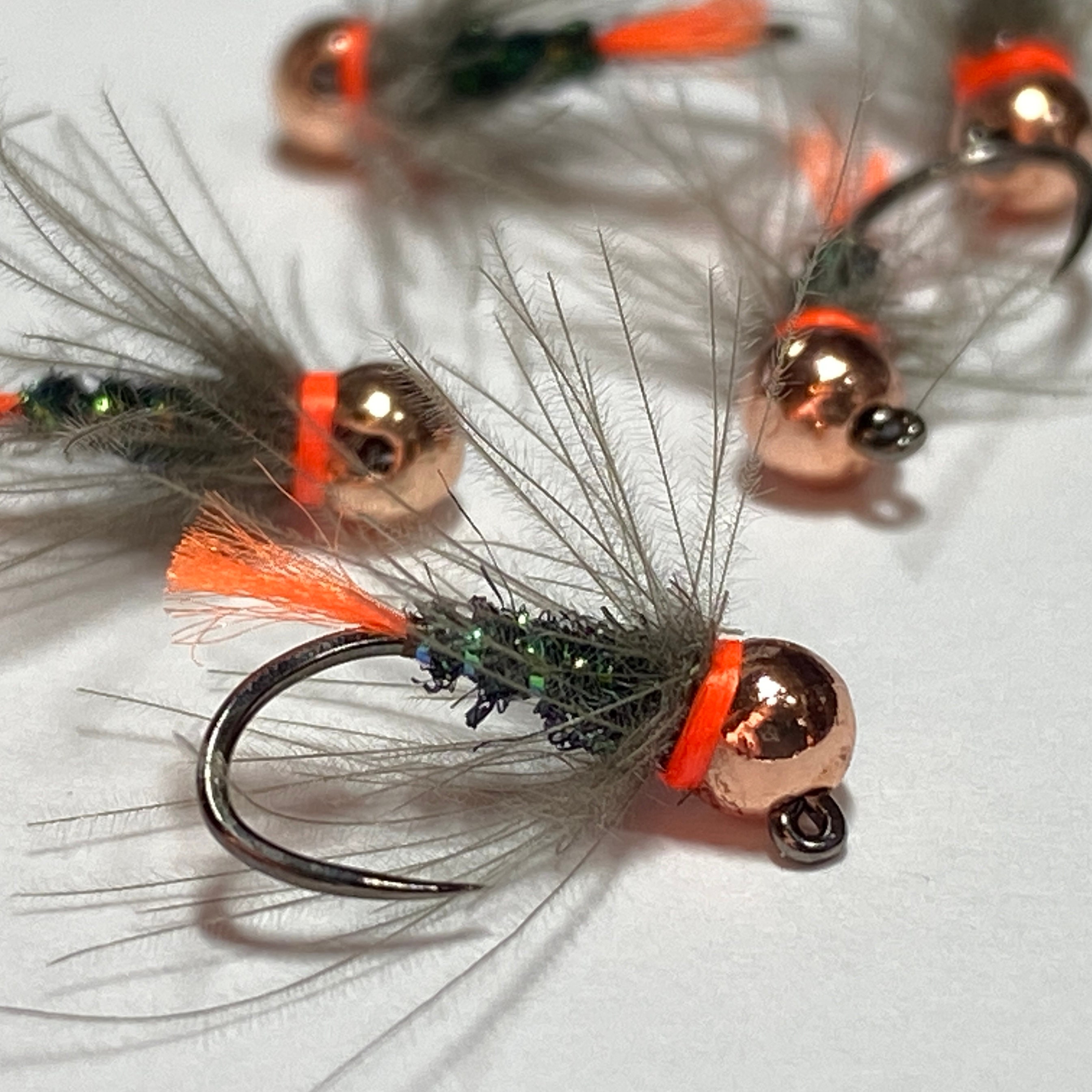 Devin Olsen's Blowtorch. One of the BEST Fly Fishing Flies. Great Euro Nymph  -  Canada