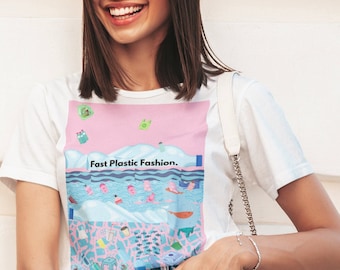 Milieu Shirt-Plastic Free Sea-Earth Day-Climate Change-Save our Planet-Beach Shirts-Zero Waste-Save The Ocean-Activist Shirt-Eco