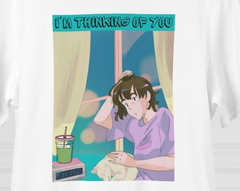Retro Anime Shirt for Boys-Cool Anime Shirt-Anime Japan Shirt-Manga-Japanese Shirt-Anime Boyfriend Gift-Boy Love Anime Shirt-Cute Anime