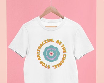 Kindness Shirt Be Kind-Antiracist Shirt-Anti Racist Shirt-Retro Kindness TShirt-Antiracism-Equality Shirt-Kindness Tee-BE KIND-Decolonize