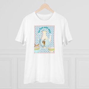 Alice Wonderland Shirt-Twisted Wonderland-Alice Tea Party-Vintage  Illustration-RABBIT-Women&#39;s Shirt-Literary Shirt-BIRTHDAY- Friend Gift