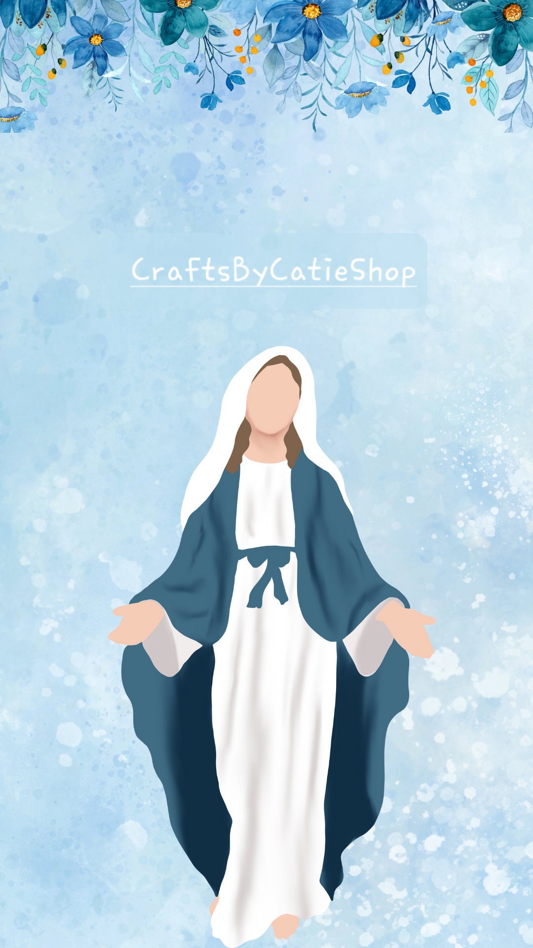 Buy Catholic Phone Wallpaper Online in India  Etsy