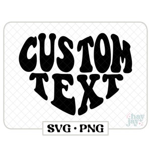 Custom College Heart SVG File