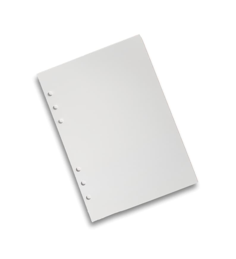 A5 paper for printing and journals. A5 6 ring binder paper.