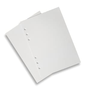 Premium White A5 Paper - 24lb paper perfect for Printing, Binders and More! 100 Sheets