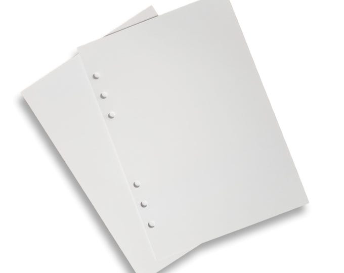Premium White A5 Paper - 24lb paper perfect for Printing, Binders and More! 100 Sheets