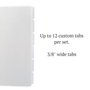 Custom Spiral Bound Document Printing with Laminated Cardstock Cover & Tab Dividers zdjęcie 3