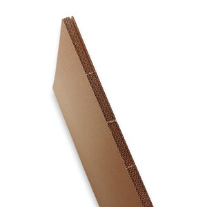 Letter size Corrugated Cardboard Sheets for diy bookbinding covers and crafts