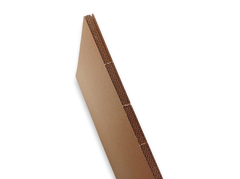 Letter size Corrugated Cardboard Sheets for diy bookbinding covers and crafts