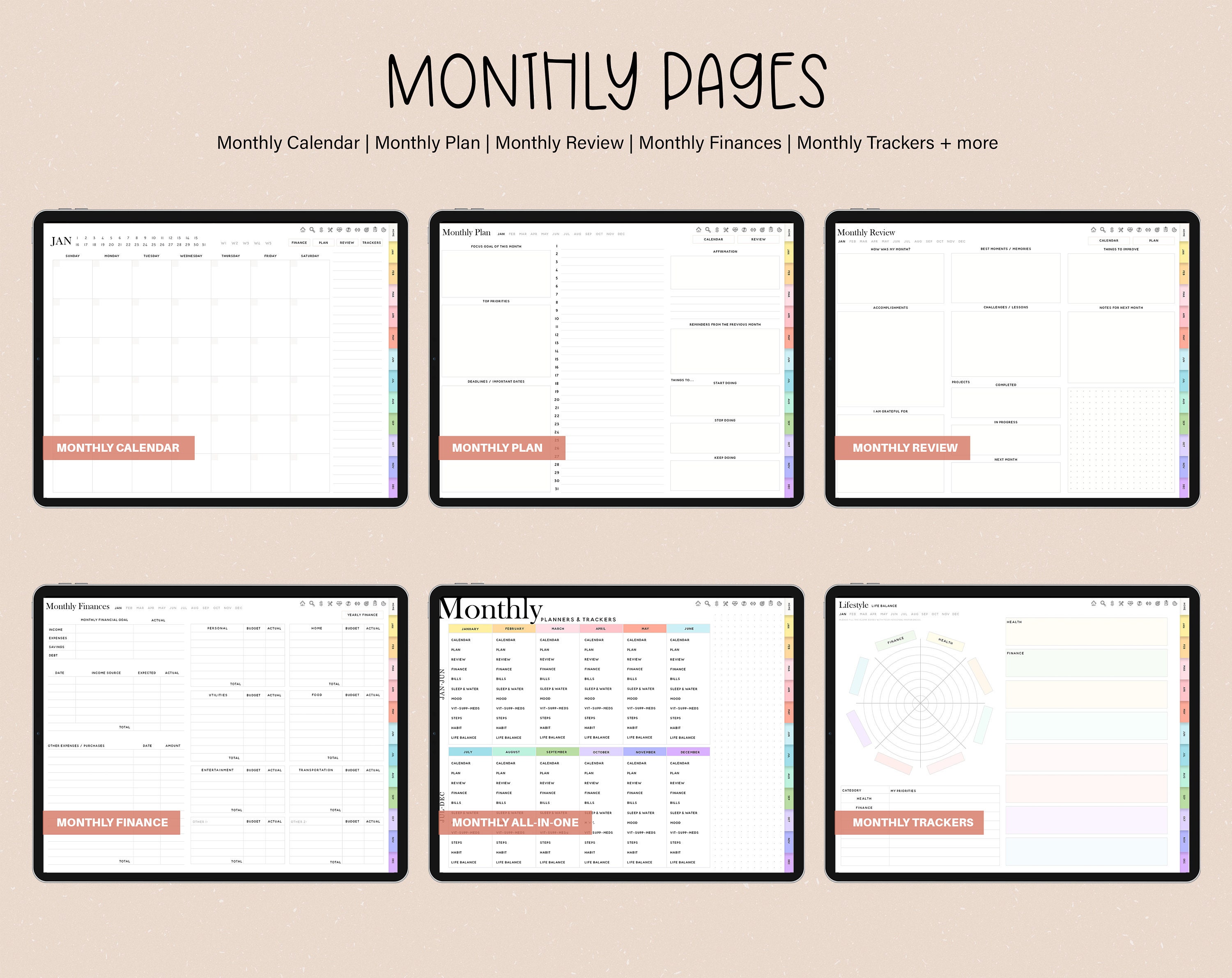Digital Planner ADHD Adult Adhd Planner Adhd Daily Planner Etsy