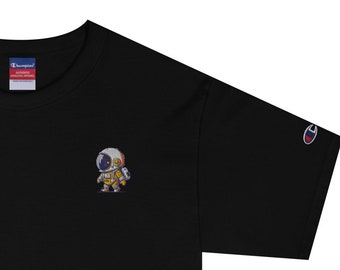 T-shirt Youri Gagarine - Cosmonaute Russe, Taille L, 100% Coton Rouge, Neuf Sans étiquettes