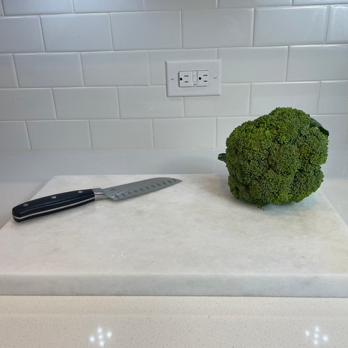 Shops Bianco Rhino MARBLE | Cutting board, table top, serving display.
