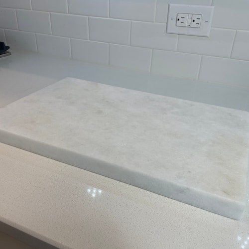 Shops Bianco Rhino MARBLE | Cutting board, table top, serving display.