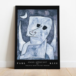 Paul Klee Angel Applicant Poster: Abstract Surrealism Art Print