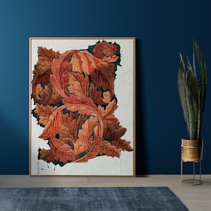 William Morris Acanthus Print: Vintage Botanical Wall Art (Digital Download)