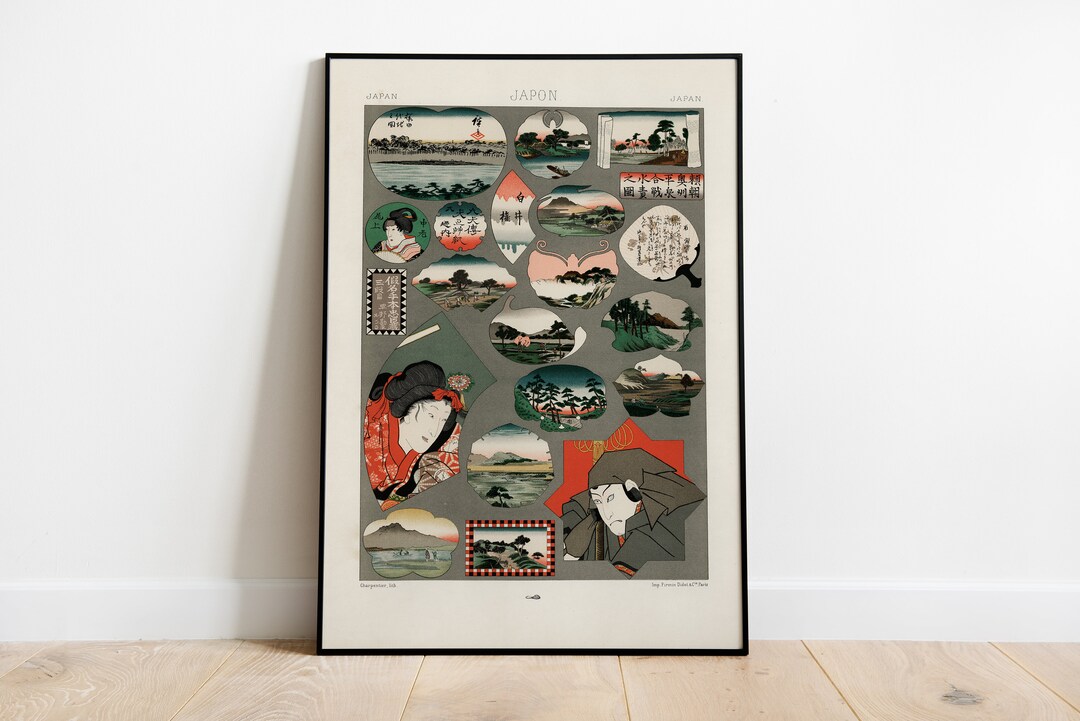 Albert Racine Art Nouveau Poster Print: L'ornement Polychrome - Etsy
