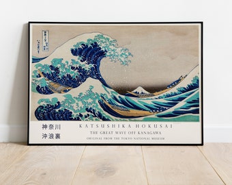 The Great Wave off Kanagawa A2 Digital Download Poster