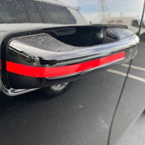 Decals for 2019-2025 Ram 1500 Door Handle indented area Long Version
