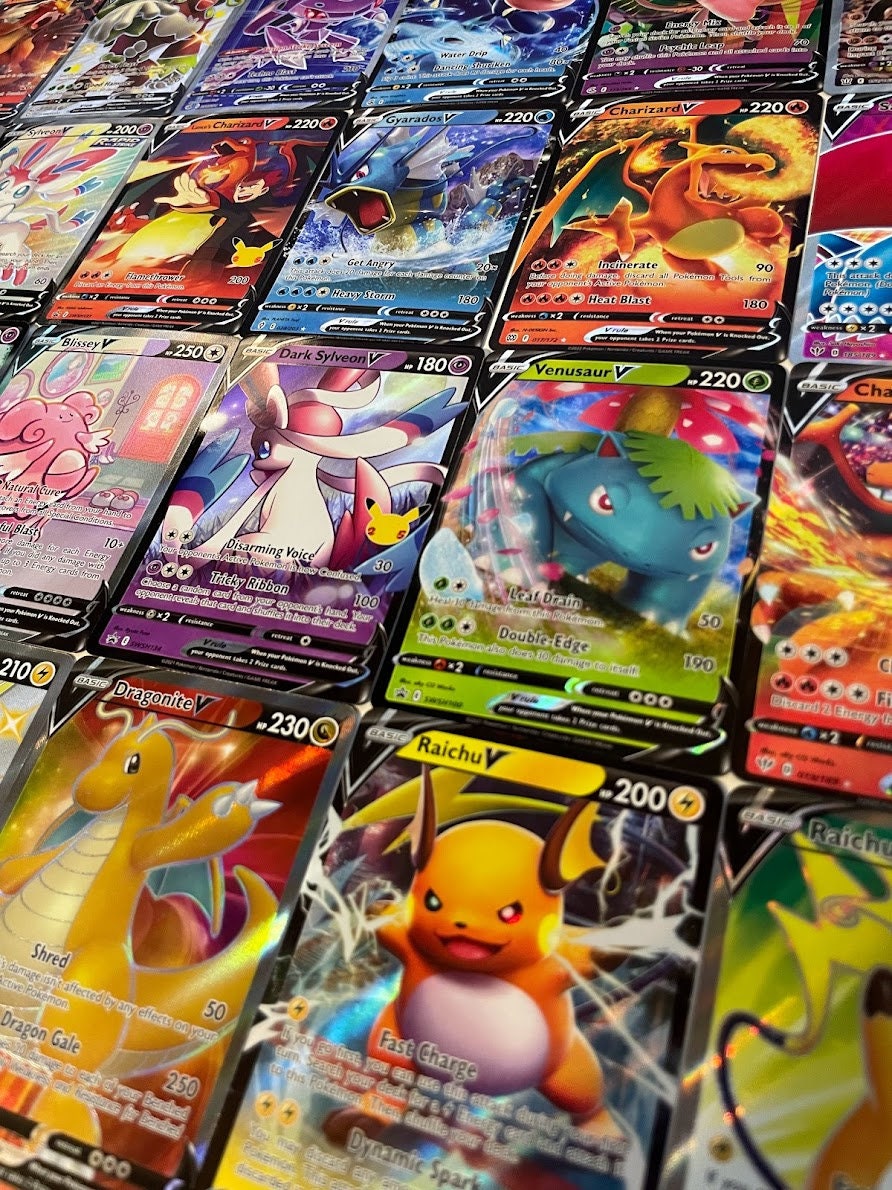 ULTIMATE EPIC POKEMON BUNDLE 50x - 1 GX CARD & 1 V CARD GUARANTEED