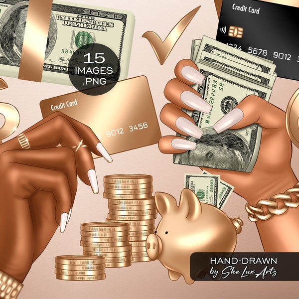 Female Hand Holding Money Png, Money clip art, Hand with credit card Gold clipart, Piggy bank Save money, Business woman hands cash dollars