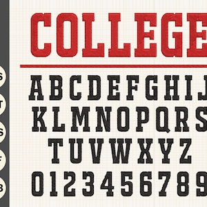 Sport Embroidery Letters Varsity Embroidery Font College Machine Embroidery Font Sport Letter Embroidery Varsity Alphabet Pes Hus Jef Dst