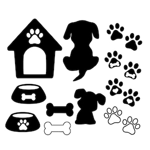 Paw Dogs Svg Png Svg Print Paw Print Svg Dog Memorial Svg Dog Loss Animal Paw Svg Dog Print Paw Print fichiers Svg Paw pour Cricut Silhouette