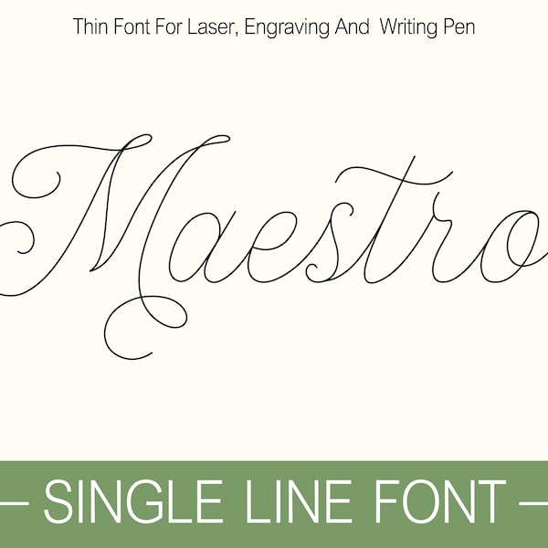 Single Line Font Laser Font Engraving Font Single Stroke Font Stick Font Single Line Font For Cricut Silhouette Glowforge One Line Font