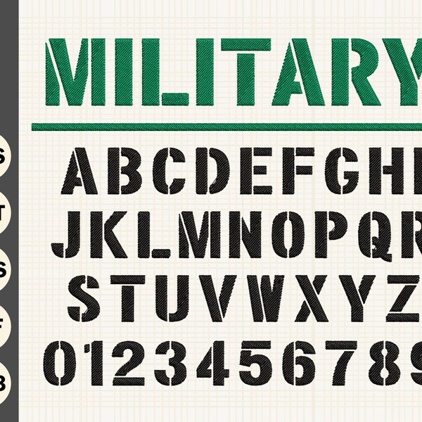 Military Embroidery - Etsy