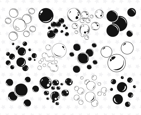 Bubbles SVG Bubbles Svg Bundle Bubbles Svg Files for Cricut | Etsy Canada
