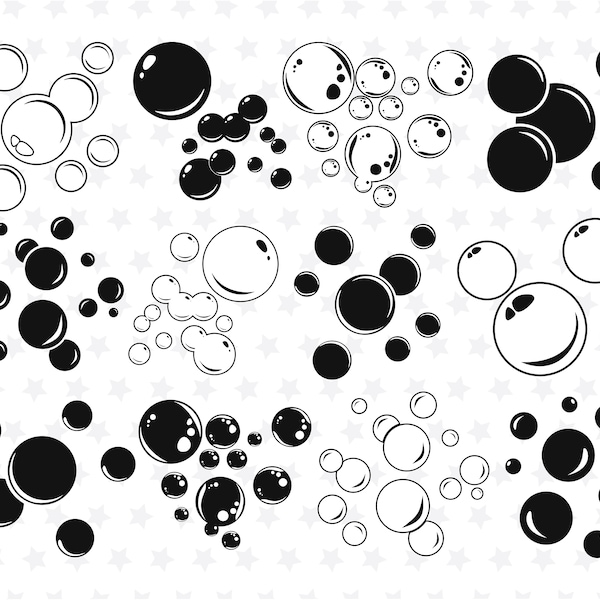 Bubbles SVG Bubbles Svg Bundle Bubbles Svg Files For Cricut Silhouette Soap Bubbles svg Blowing Bubbles Svg Bubbles Cut Files Bubble svg